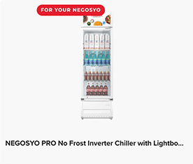 NEGOSYO PRO No Frost Inverter Chiller with Lightbox